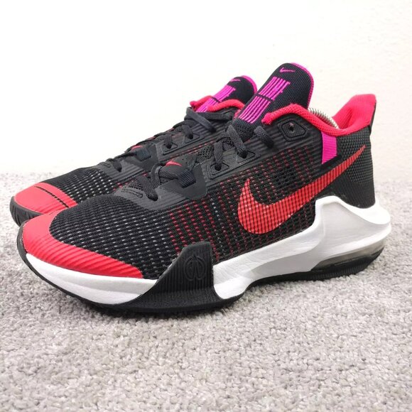 nike air max impact red and black
